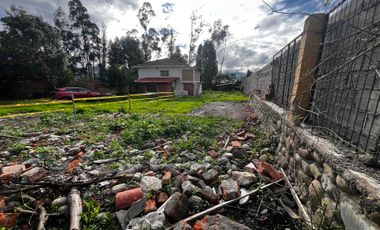 hermoso terreno en venta en chaullabamba cerca de machangara  ideal para constructores