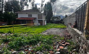 hermoso terreno en venta en chaullabamba cerca de machangara  ideal para constructores
