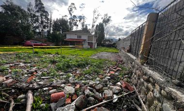 hermoso terreno en venta en chaullabamba cerca de machangara  ideal para constructores