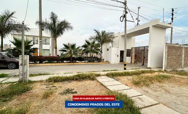 Casa En Alquiler - Condominio Prados Del Este (Ica)
