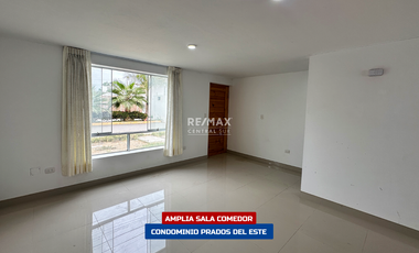 Casa En Alquiler - Condominio Prados Del Este (Ica)