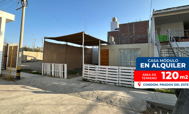 Casa En Alquiler - Condominio Prados Del Este (Ica)