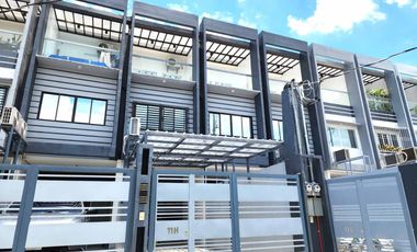 Fully Furnished New Townhouse For Sale in Tandang Sora near Commonwealth Quezon City