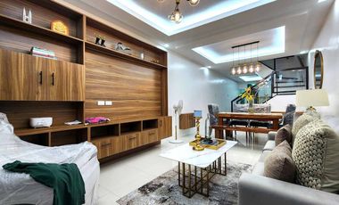 Fully Furnished New Townhouse For Sale in Tandang Sora near Commonwealth Quezon City