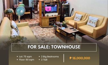 For Sale: Townhouse located at West Capitol Drive Kapitolyo, Pasig City