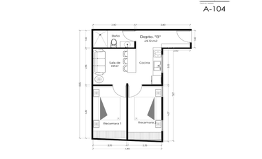 EN VENTA CONJUNTO NUEVO  DE 6 DEPARTAMENTO LOS NOGALES