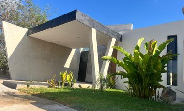 Casa en venta de una sola planta en Conkal, Merida