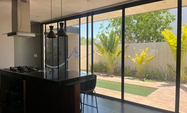 Casa en venta de una sola planta en Conkal, Merida