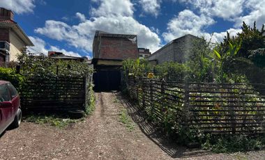 amplio terreno en venta con casita de un piso ideal para varios propósitos y proyectos en San Sebastián