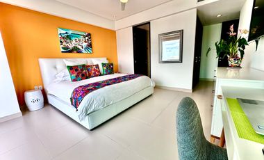 Departamento en venta de lujo frente al mar en Icon Puerto Vallarta.