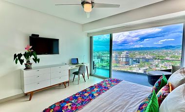 Departamento en venta de lujo frente al mar en Icon Puerto Vallarta.