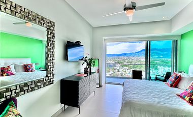 Departamento en venta de lujo frente al mar en Icon Puerto Vallarta.