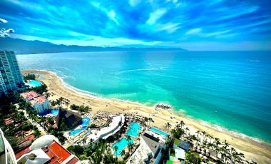 Departamento en venta de lujo frente al mar en Icon Puerto Vallarta.