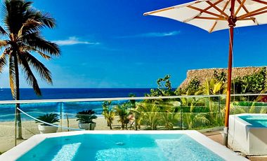 Departamento en venta de lujo frente al mar en Icon Puerto Vallarta.