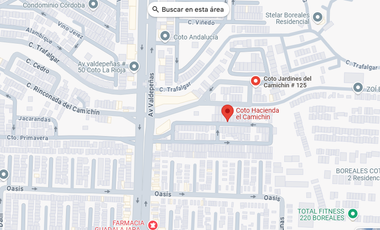 Casa ubicada en colonia Las Palmas, Zapopan Jalisco. Con 3 recamaras y 137m2. Con acceso controlado y seguridad las 24 horas del día.