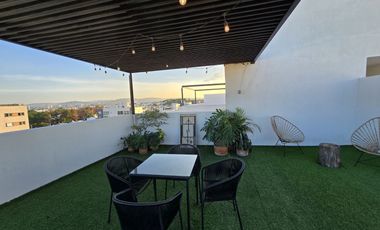 Departamento #1006 Amueblado en RENTA con roof garden privado