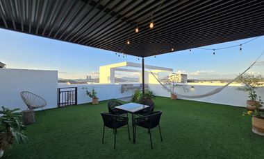 Departamento #1006 Amueblado en RENTA con roof garden privado