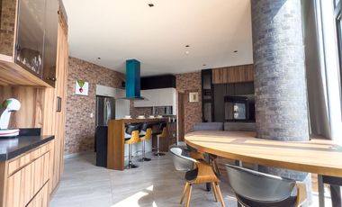 Departamento amueblado en renta en torre Quore zavaleta vista a los volcanes
