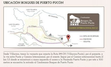 Vendo Casa en Bosques de Puerto Pucón