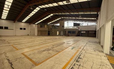 Bodega Industrial de 1890 m2 San Pedro Cholula  con anden y transformador