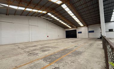 Bodega Industrial de 1890 m2 San Pedro Cholula  con anden y transformador