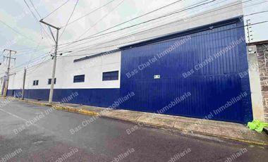 Bodega Industrial de 1890 m2 San Pedro Cholula  con anden y Transformador Instalado