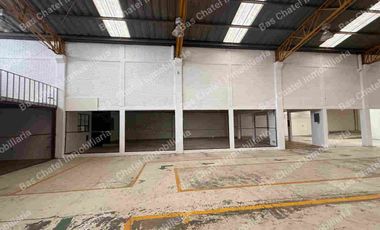 Bodega Industrial de 1890 m2 San Pedro Cholula  con anden y Transformador Instalado