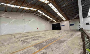 Bodega Industrial de 1890 m2 San Pedro Cholula  con anden y Transformador Instalado