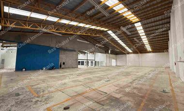 Bodega Industrial de 1890 m2 San Pedro Cholula  con anden y Transformador Instalado