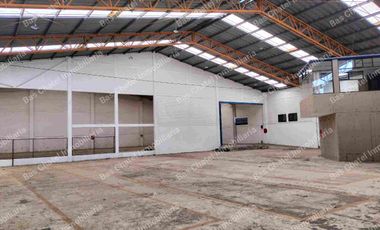 Bodega Industrial de 1890 m2 San Pedro Cholula  con anden y Transformador Instalado