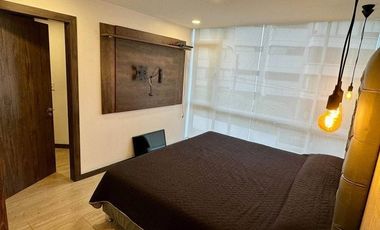En el corazón de la ciudad ,elegante departamento (sector financiero de la ciudad,  acceso a líneas de transporte público, parques y Colegios