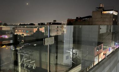 SE RENTA DEPARTAMENTO EXTERIOR, UNO POR PISO.