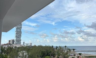 Departamento amueblado en renta en Torre Mocambo 500, Calle Mocambo Boca del Río, Ver