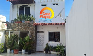 Alquilo Casa por año en Playas Villamil, vía a Data Km 14