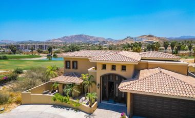 Casa en venta en campo de golf en Los Cabos BCS con beach club
