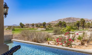 Casa en venta en campo de golf en Los Cabos BCS con beach club