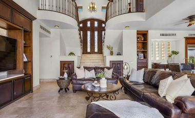 Casa en venta en campo de golf en Los Cabos BCS con beach club