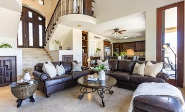 Casa en venta en campo de golf en Los Cabos BCS con beach club