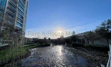 Santa Fe Juriquilla. RENTA - Departamento amueblado con menidades y 2 recámaras