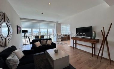 Santa Fe Juriquilla. RENTA - Departamento amueblado con menidades y 2 recámaras