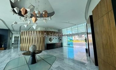 Santa Fe Juriquilla. RENTA - Departamento amueblado con menidades y 2 recámaras