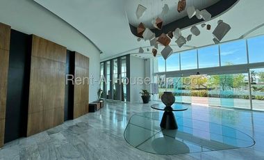 Santa Fe Juriquilla. RENTA - Departamento amueblado con menidades y 2 recámaras