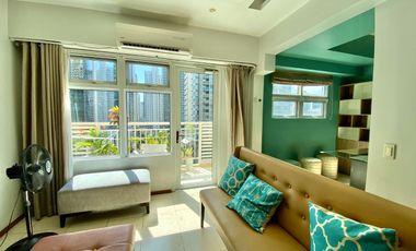 FOR LEASE/SALE: Fully-furnished 2-Bedroom Loft with Balcony - Encino, Serendra, BGC, Taguig