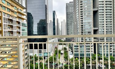 FOR LEASE/SALE: Fully-furnished 2-Bedroom Loft with Balcony - Encino, Serendra, BGC, Taguig