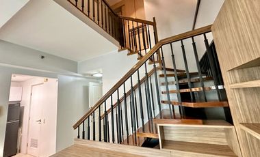 FOR LEASE/SALE: Fully-furnished 2-Bedroom Loft with Balcony - Encino, Serendra, BGC, Taguig