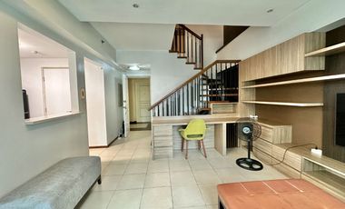 FOR LEASE/SALE: Fully-furnished 2-Bedroom Loft with Balcony - Encino, Serendra, BGC, Taguig