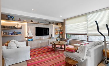 Depto de lujo con terraza panorámica y vista al mar