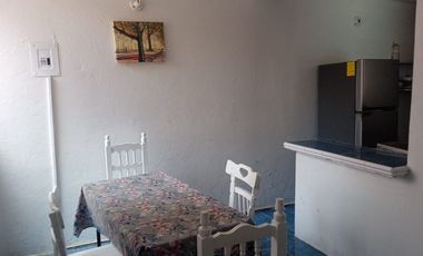 Departamento amueblado de 2 recámaras en El Morro. Climatizado. Incluye agua, internet y cable