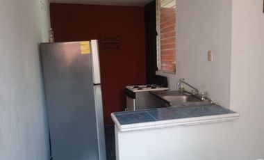 Departamento amueblado de 2 recámaras en El Morro. Climatizado. Incluye agua, internet y cable