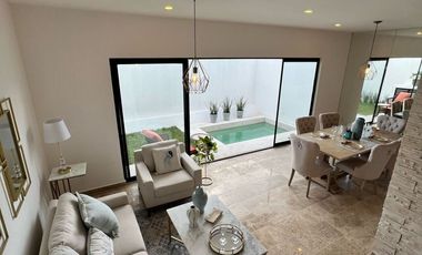 VENTA DE CASA NUEVA CANCUN ARBOLADA LA CEIBA